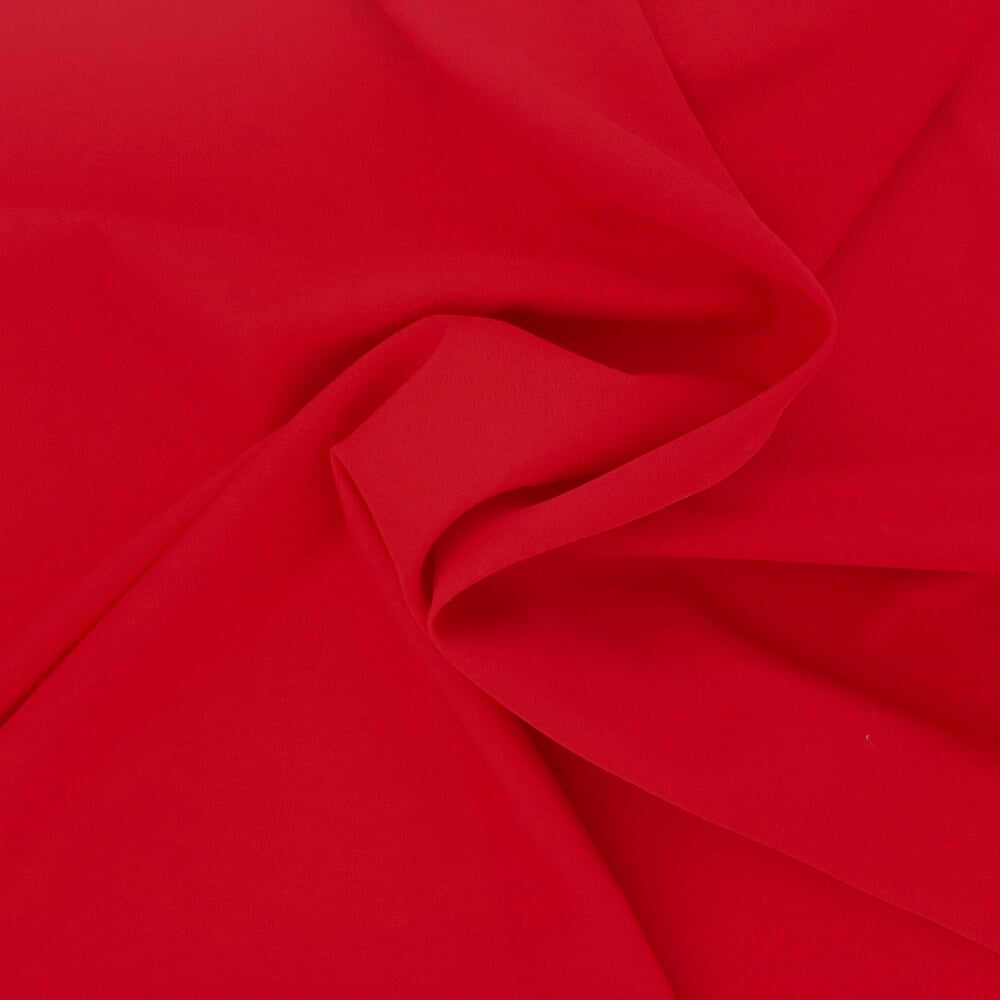 Red Polyester Budget Polyester by the Roll - RED